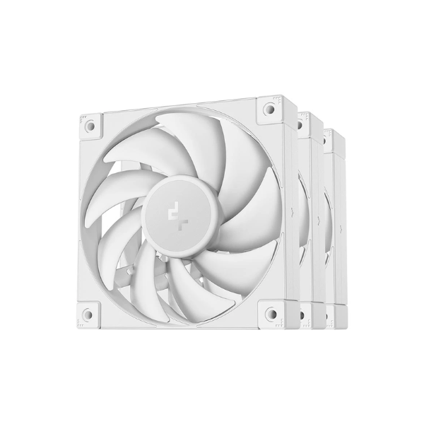 DeepCool FD12 WH-3 IN 1 (3xFAN) White Casing Cooling Fan
