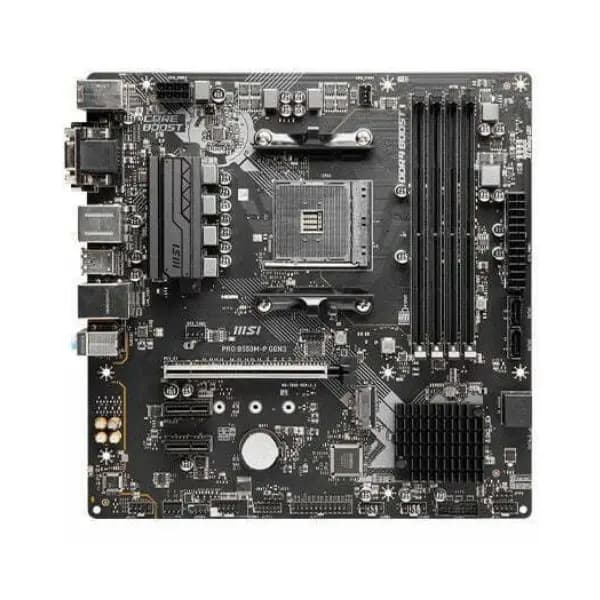 MSI PRO B550M-P AMD AM4 Micro ATX Motherboard MSI PRO B550M-P AMD AM4 Micro ATX Motherboard