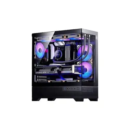 Monarch Gamer X9 ARGB Mid Tower Black ATX Gaming Casing Monarch Gamer X9 ARGB Mid Tower Black ATX Gaming Casing