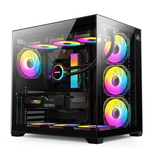 Monarch City Ranger X7 ARGB Mid Tower Black ATX Gaming Casing Monarch City Ranger X7 ARGB Mid Tower Black ATX Gaming Casing