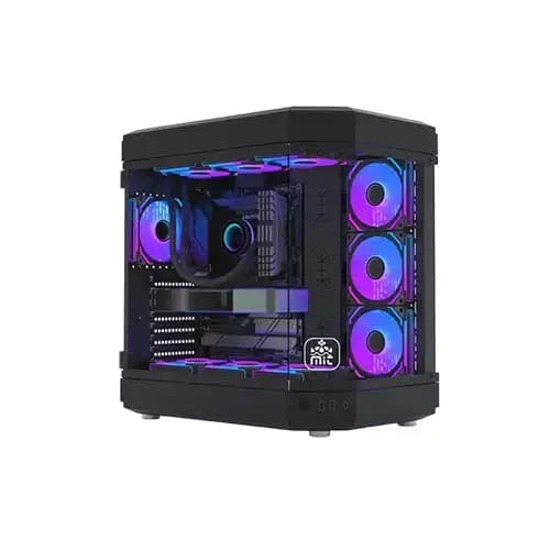 Monarch Infinity X10 ARGB Mid Tower Black ATX Gaming Casing With controler Monarch Infinity X10 ARGB Mid Tower Black ATX Gaming Casing With controler
