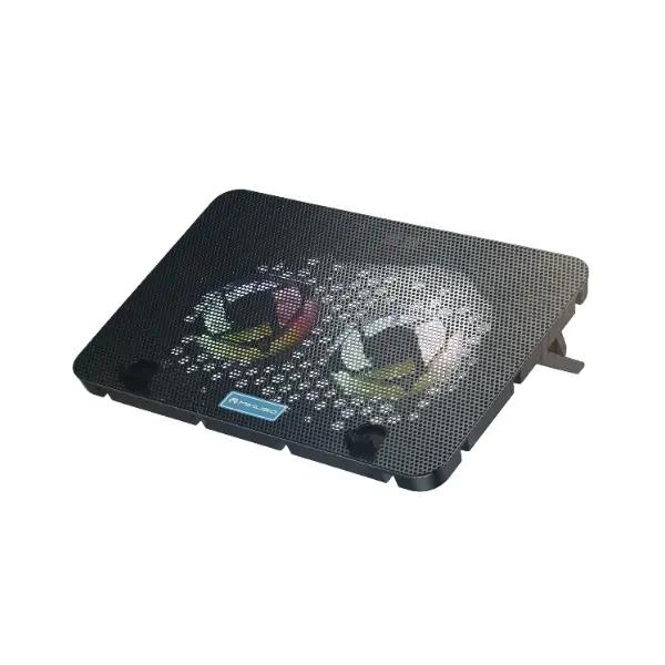 Mikuso Nugts-1 NCP-062 Dual RGB Fan Laptop Cooler Pad Mikuso Nugts-1 NCP-062 Dual RGB Fan Laptop Cooler Pad